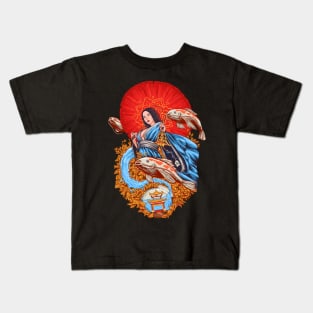 a koi dream Kids T-Shirt